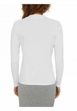 Edc By Esprit FULL NEEDLE MOCK NECK LONG SLEEVE - Long Sleeved Top - White -edc by Esprit Shop 5364c9a4977b4efe871df757eaa10a34