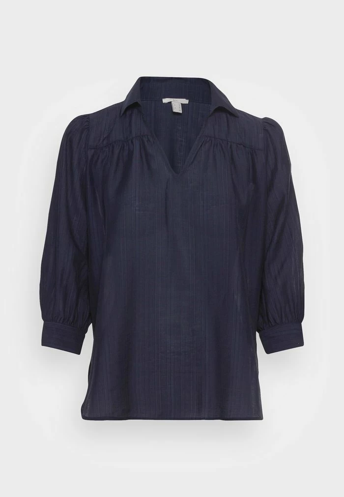 Edc By Esprit Blouse - Navy 4 Edc By Esprit Blouse - Navy - Image 4