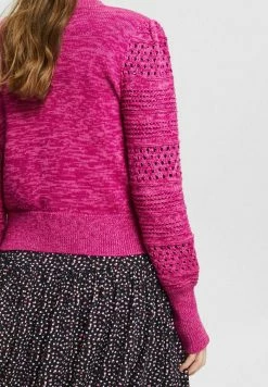 Edc By Esprit MIT -ELEMENTEN - Jumper - Pink Fuchsia -edc by Esprit Shop 54260b5ede9b4899a763698d7f109fc4