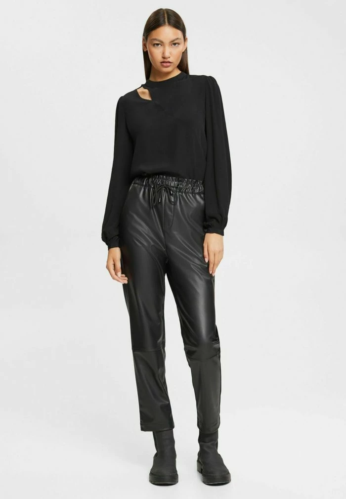 Edc By Esprit Blouse - Black 2 Edc By Esprit Blouse - Black - Image 2