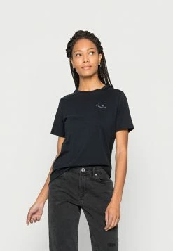 Edc By Esprit Basic T-shirt - Black