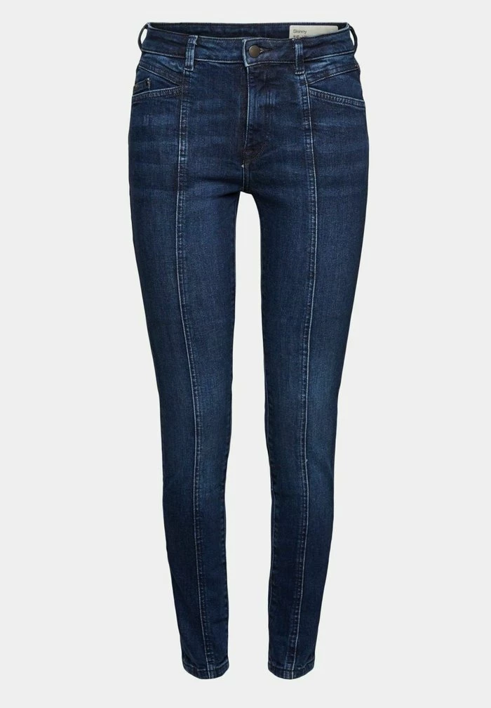 Edc By Esprit Jeans Skinny Fit - Blue Dark Washed 7 Edc By Esprit Jeans Skinny Fit - Blue Dark Washed - Image 7
