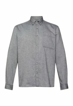 Edc By Esprit REGULAR FIT - Shirt - Black -edc by Esprit Shop 5630f24b963b4592bef5a50ab9bbc4be