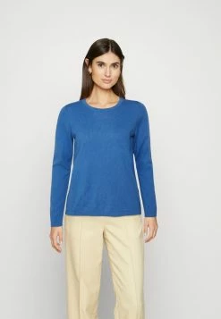 Edc By Esprit BASIC CREWNECK - Jumper - Blue