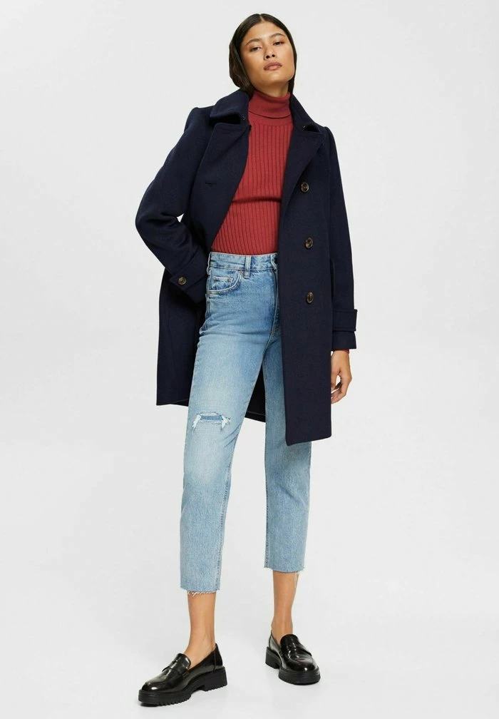 Edc By Esprit Straight Leg Jeans - Blue Medium Washed 2 Edc By Esprit Straight Leg Jeans - Blue Medium Washed - Image 2