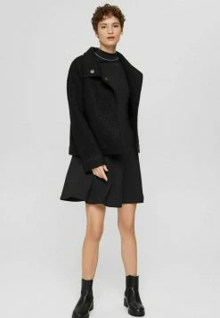 Edc By Esprit Jumper Dress - Black