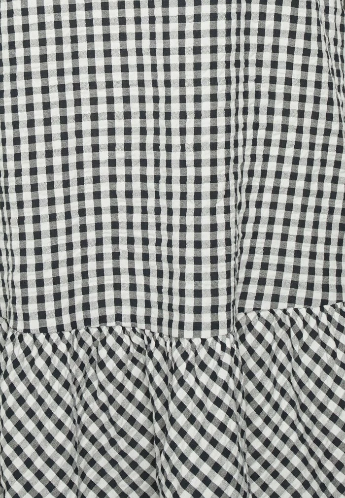 Edc By Esprit GINGHAM - Day Dress - Black 3 Edc By Esprit GINGHAM - Day Dress - Black - Image 3
