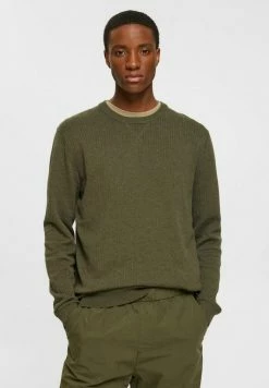 Edc By Esprit REGULAR FIT - Jumper - Dark Khaki