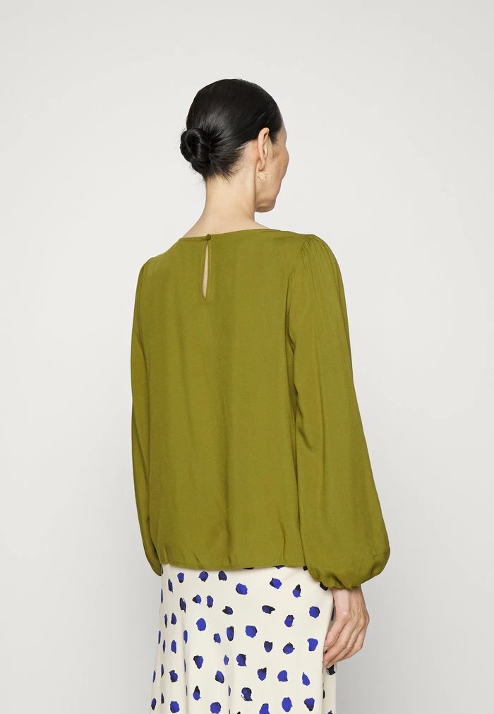 Edc By Esprit Blouse - Olive 3 Edc By Esprit Blouse - Olive - Image 3