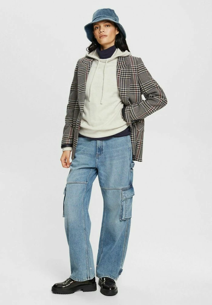 Edc By Esprit MIT KAPUZE - Hoodie - Beige 2 Edc By Esprit MIT KAPUZE - Hoodie - Beige - Image 2