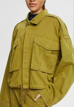 Edc By Esprit MIT KORDELZUG - Summer Jacket - Olive -edc by Esprit Shop 58dd13194171466d9ae40c32d0a070d1