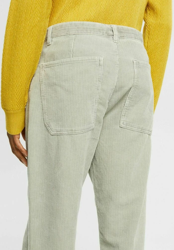 Edc By Esprit WIDE FIT - Trousers - Grey 4 Edc By Esprit WIDE FIT - Trousers - Grey - Image 4