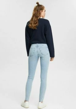 Edc By Esprit MIT STRETCHKOMFORT - Jeans Skinny Fit - Blue Light Washed -edc by Esprit Shop 5912424e0e4a4830bbb110d1c87d234d