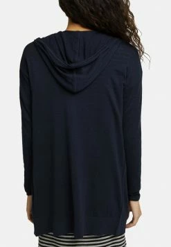 Edc By Esprit SLUB HOODED - Cardigan - Navy -edc by Esprit Shop 59421d2784544ffcb9f841d94df459eb