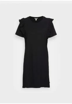 Edc By Esprit FRILL DRESS - Day Dress - Black 8 Edc By Esprit FRILL DRESS - Day Dress - Black -edc by Esprit Shop 59a60a0c21394c60a7f3a26b4a4eb34d