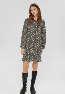 Edc By Esprit Day Dress - Black