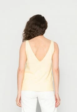 Edc By Esprit BLEND - Top - Pastel Yellow -edc by Esprit Shop 59ffc22cac0d4f3d92b52efd0207780d
