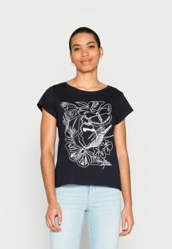 Edc By Esprit TEE - Basic T-shirt - Navy