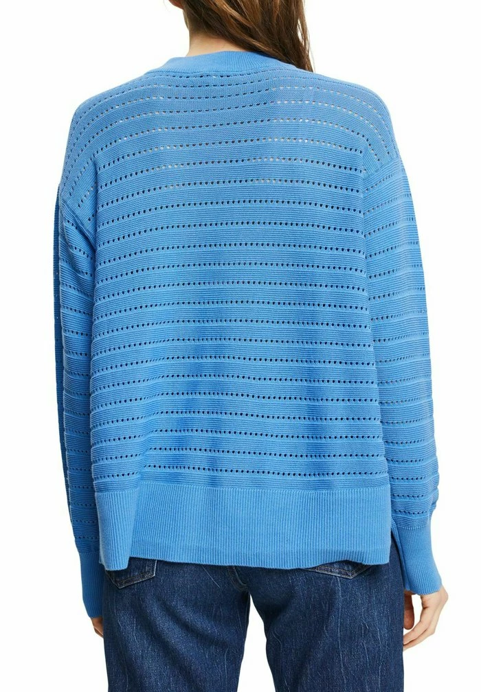 Edc By Esprit MIT LOCHSTRICK - Jumper - Ink 5 Edc By Esprit MIT LOCHSTRICK - Jumper - Ink - Image 5