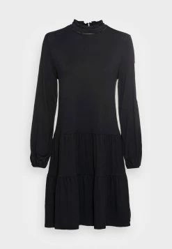 Edc By Esprit CREPE - Jersey Dress - Black -edc by Esprit Shop 5bfbb6981d524f5681c17285230d1286