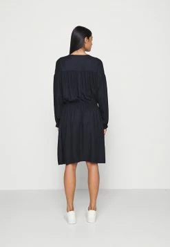 Edc By Esprit GATHERED - Day Dress - Black -edc by Esprit Shop 5c1d952480e34dcc977bf991d828efe3