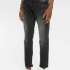 Edc By Esprit OUT STRETCH - Straight Leg Jeans - Black Medium Wash