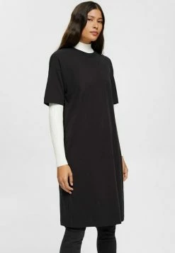 Edc By Esprit Basic T-shirt - Black