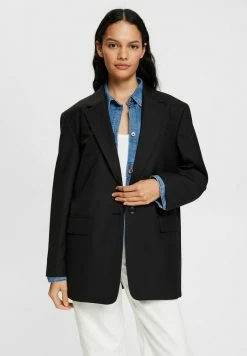 Edc By Esprit Short Coat - Black