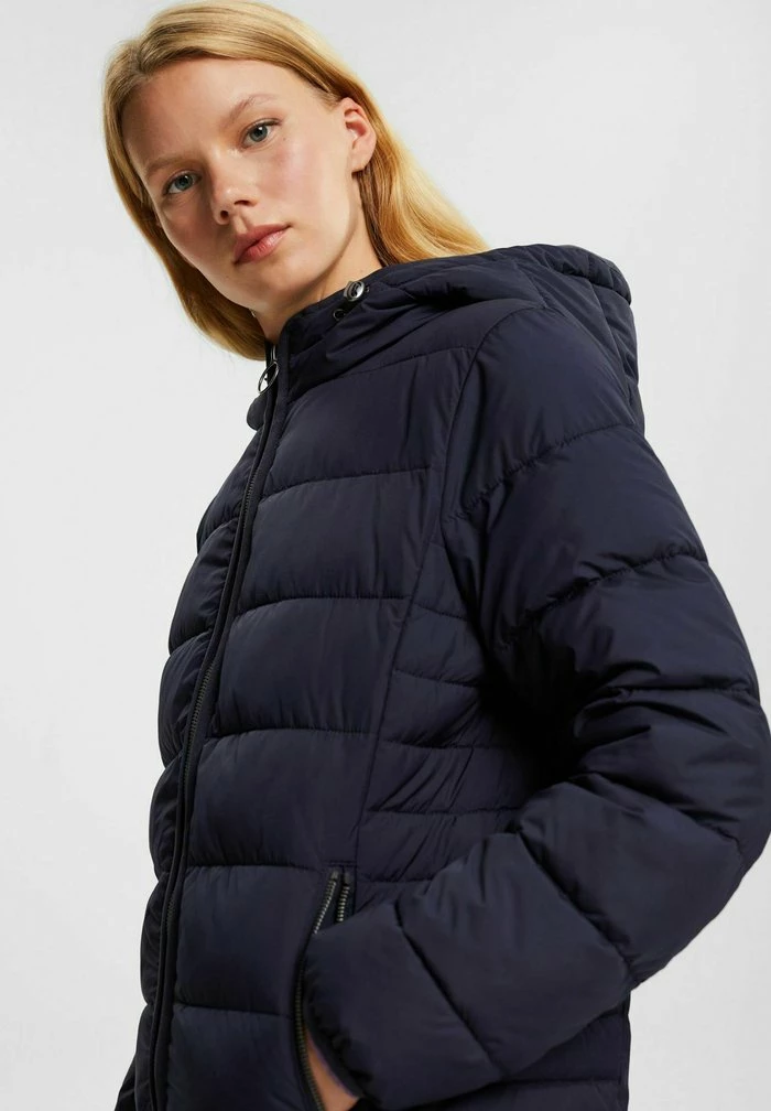 Edc By Esprit LL F NEW - Winter Jacket - Navy 4 Edc By Esprit LL F NEW - Winter Jacket - Navy - Image 4