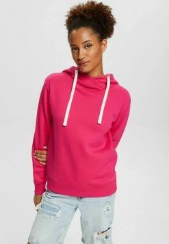 Edc By Esprit Hoodie - Pink Fuchsia
