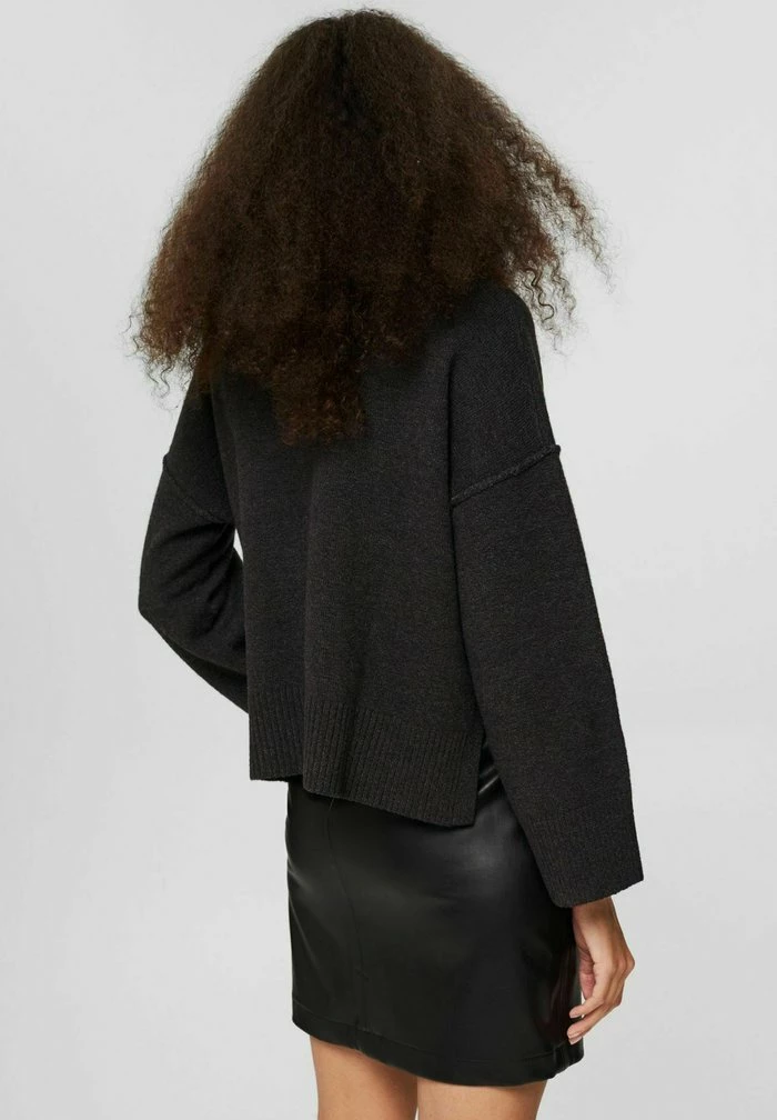 Edc By Esprit SWEATER - Jumper - Black 3 Edc By Esprit SWEATER - Jumper - Black - Image 3