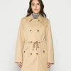 Edc By Esprit CAR COAT - Trenchcoat - Beige