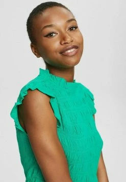 Edc By Esprit Day Dress - Green -edc by Esprit Shop 5e61ded04cf046e5bca5a9a4a115d193