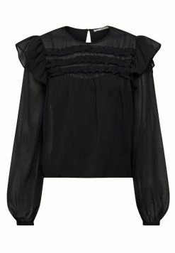 Edc By Esprit MIT RÜSCHENDETAILS - Blouse - Black 13 Edc By Esprit MIT RÜSCHENDETAILS - Blouse - Black -edc by Esprit Shop 5ead9e6f0e0742f889bd70170a3a61b1