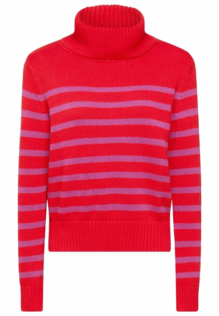 Edc By Esprit MIT STREIFEN - Jumper - Dark Red 6 Edc By Esprit MIT STREIFEN - Jumper - Dark Red - Image 6