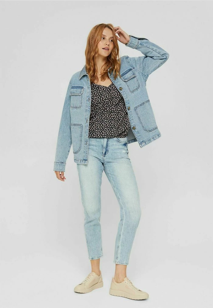 Edc By Esprit Blouse - New Black 1 Edc By Esprit Blouse - New Black