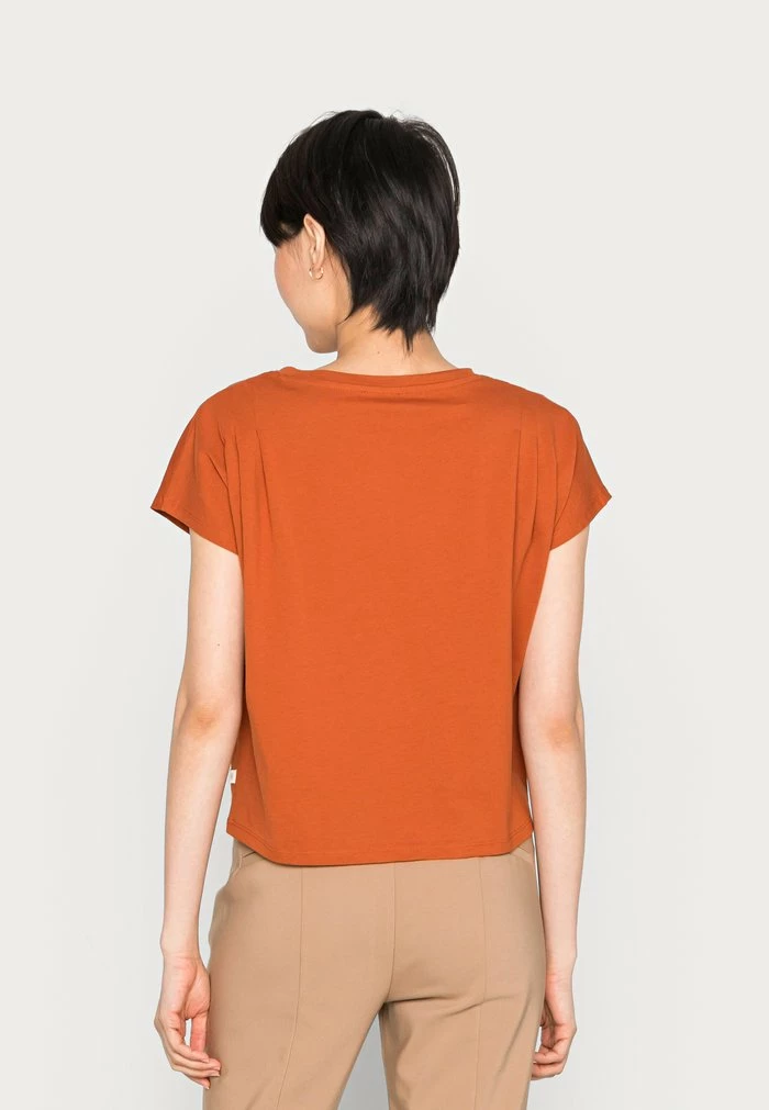 Edc By Esprit PLEAT - Basic T-shirt - Toffee 3 Edc By Esprit PLEAT - Basic T-shirt - Toffee - Image 3