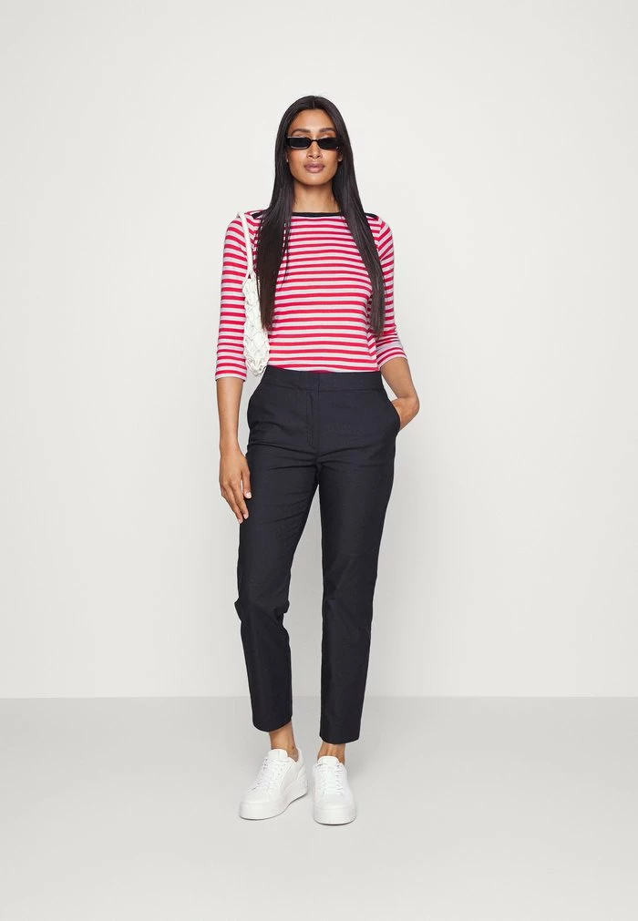 Edc By Esprit FULL NEEDLE SLEEVE - Long Sleeved Top - Red 2 Edc By Esprit FULL NEEDLE SLEEVE - Long Sleeved Top - Red - Image 2