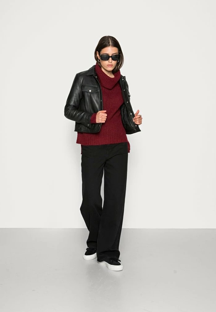 Edc By Esprit TONE - Jumper - Dark Red 2 Edc By Esprit TONE - Jumper - Dark Red - Image 2