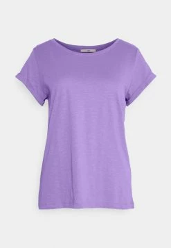 Edc By Esprit SLUB ROUND NECK - Basic T-shirt - Lilac -edc by Esprit Shop 60901c543652437cb4564a70a98eb558
