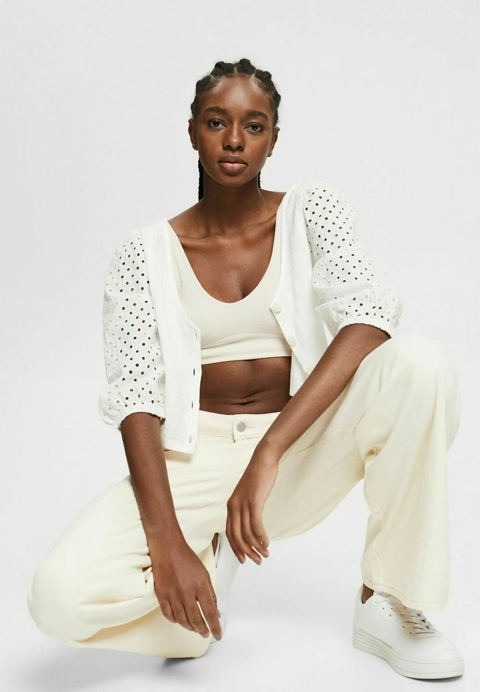 Edc By Esprit Blouse - Off White 5 Edc By Esprit Blouse - Off White - Image 5