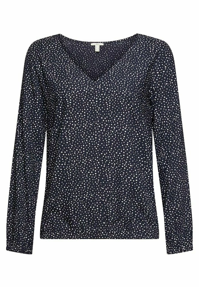 Edc By Esprit Blouse - Navy Blue 4 Edc By Esprit Blouse - Navy Blue - Image 4