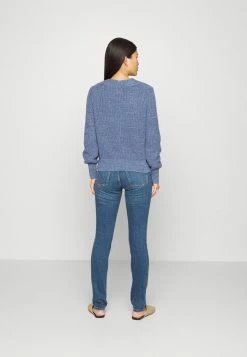 Edc By Esprit MEDIUM RISE HIGH STRETCH - Slim Fit Jeans - Blue Dark Wash 8 Edc By Esprit MEDIUM RISE HIGH STRETCH - Slim Fit Jeans - Blue Dark Wash -edc by Esprit Shop 614b90b774a4450794a74ae9de1d2c47