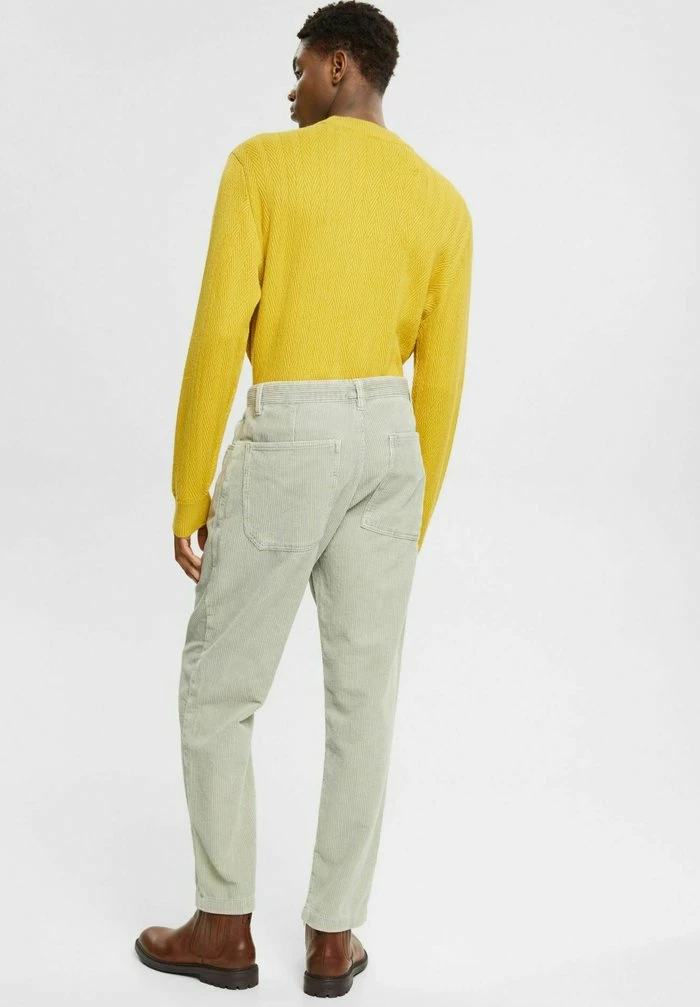 Edc By Esprit WIDE FIT - Trousers - Grey 3 Edc By Esprit WIDE FIT - Trousers - Grey - Image 3