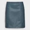 Edc By Esprit SKIRT - Mini Skirt - Petrol Blue