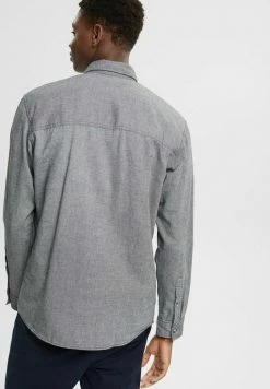 Edc By Esprit REGULAR FIT - Shirt - Black -edc by Esprit Shop 647856f670474bf5a5878f5b1c68819b