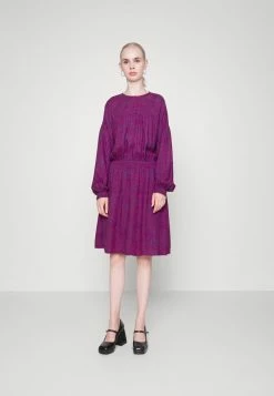 Edc By Esprit GATHERED - Day Dress - Pink Fuchsia