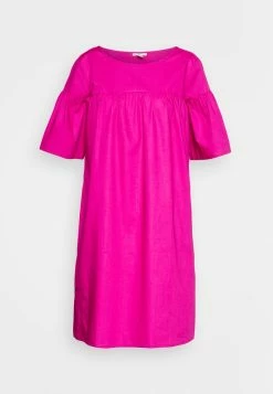 Edc By Esprit EASYCARE DRESS - Day Dress - Pink Fuchsia