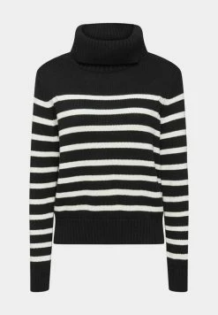 Edc By Esprit MIT STREIFEN - Jumper - Black -edc by Esprit Shop 64d6a74c68004d0891a5c5587d9c23d5