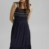 Edc By Esprit Day Dress - Navy